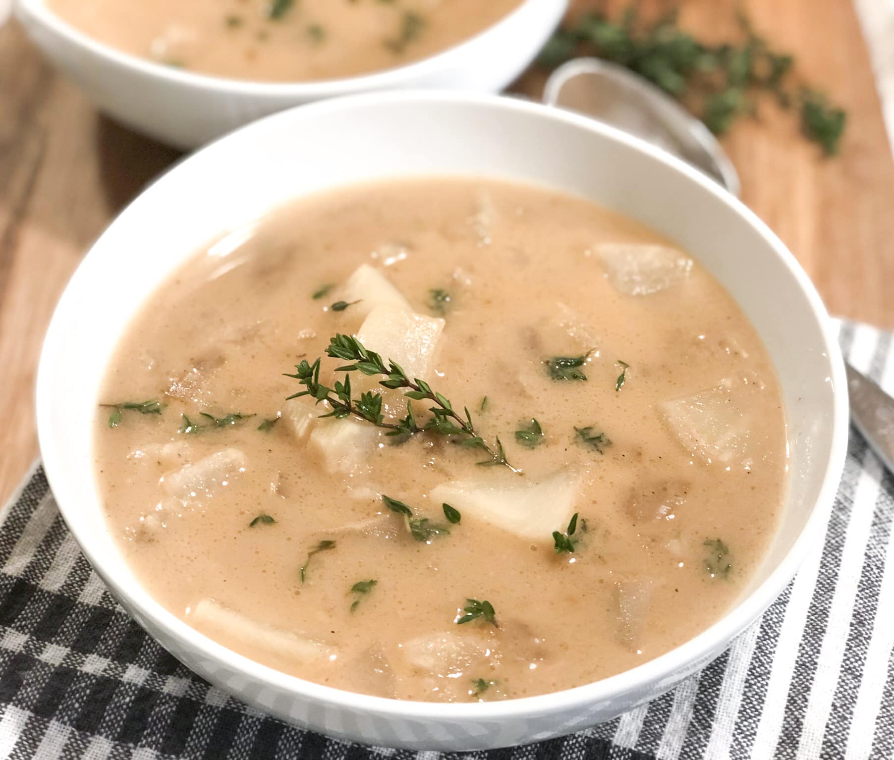 Creamy "No Potato" Soup (DairyFree) Real Girl Living