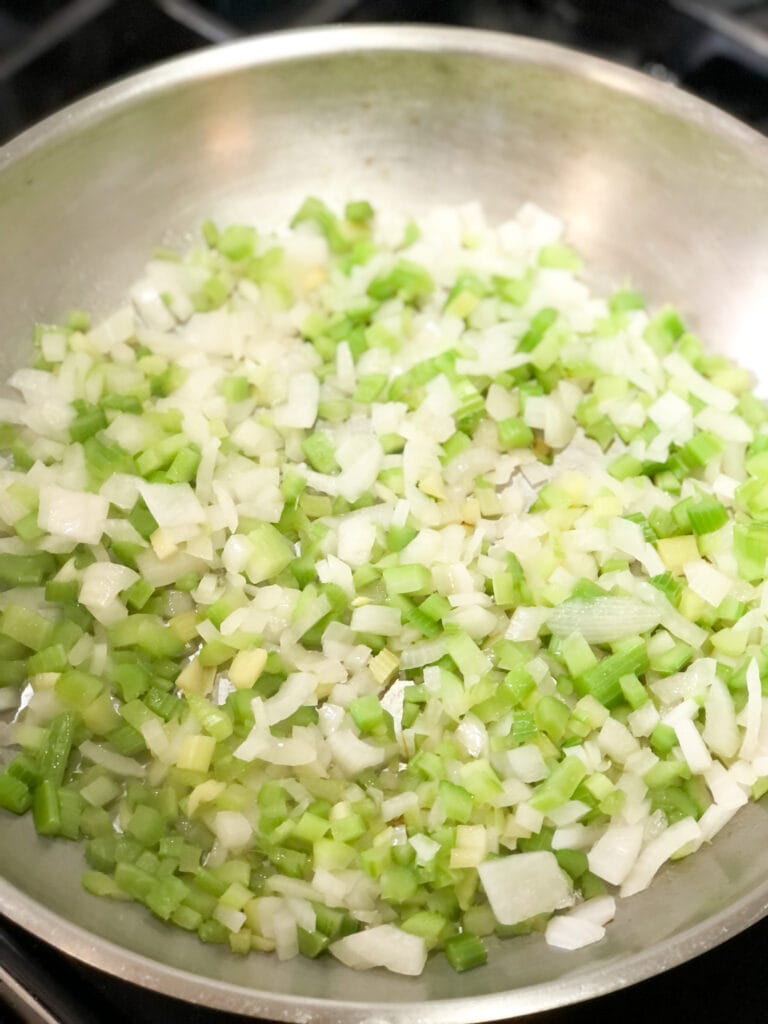 Sautéed onion and garlic
